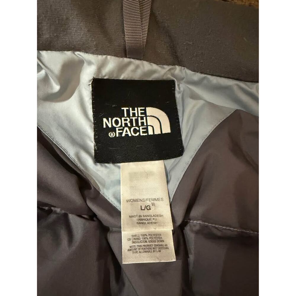 The North Face Puffer Jacket Silver Blue - Picture 7 of 7